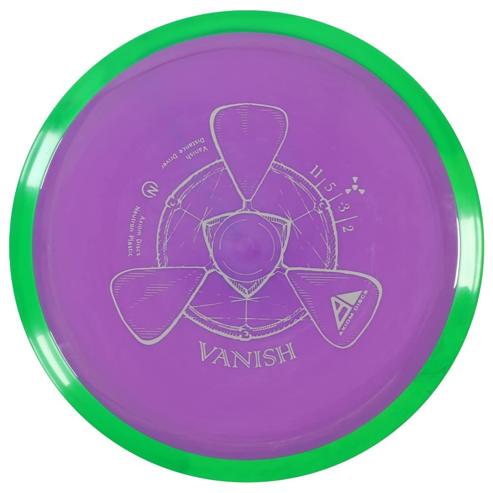 Axiom Discs Neutron Vanish Disc Golf Distance Driver (170-175G / Colors May Vary)