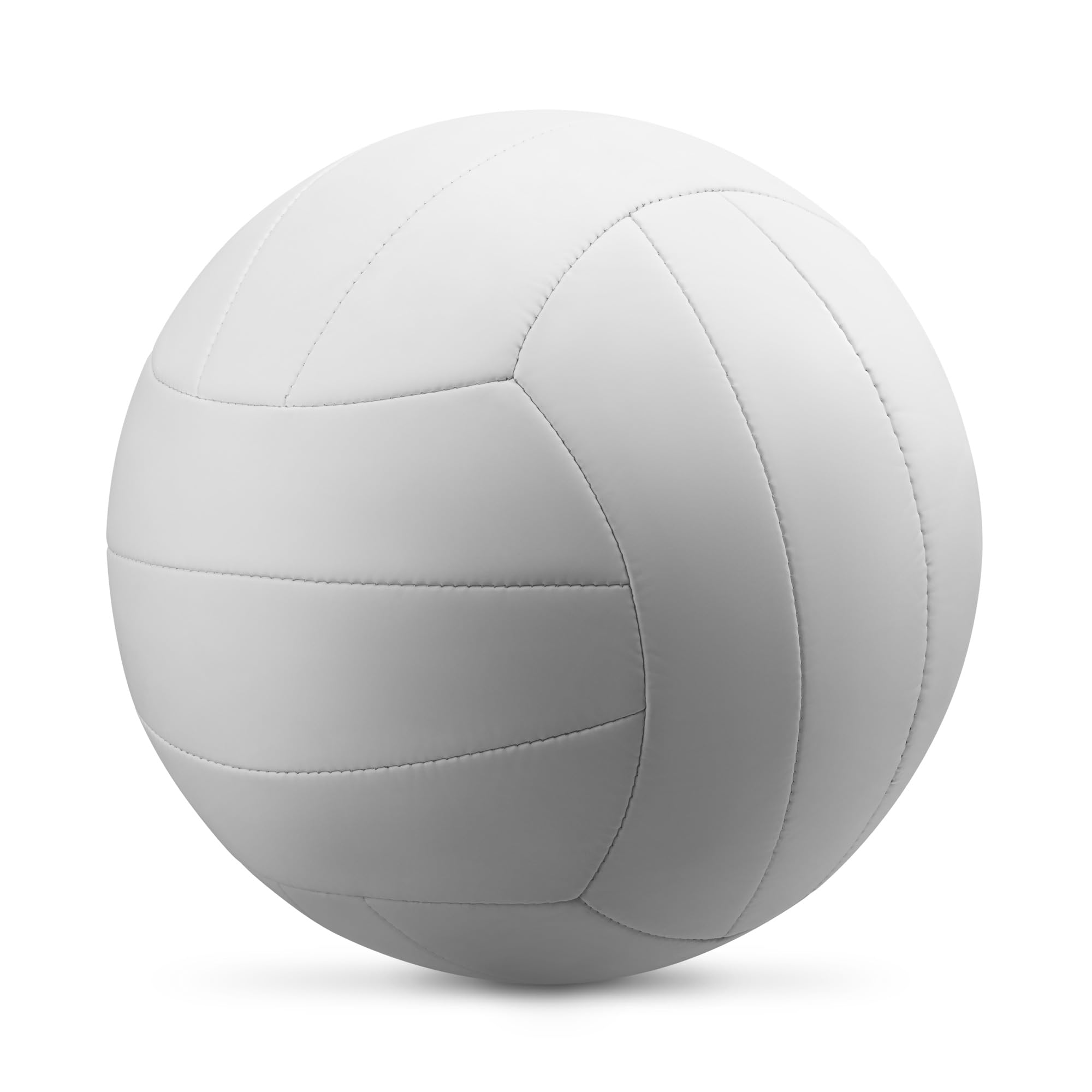 Lifeworks White All-Weather Volleyball, Durable Non-Slip Grip for Better Control, Indoor & Outdoor Play, Balanced Weight, Weathe