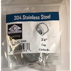 Pipe Cap 3/4'' Ss (Pack Of 1)