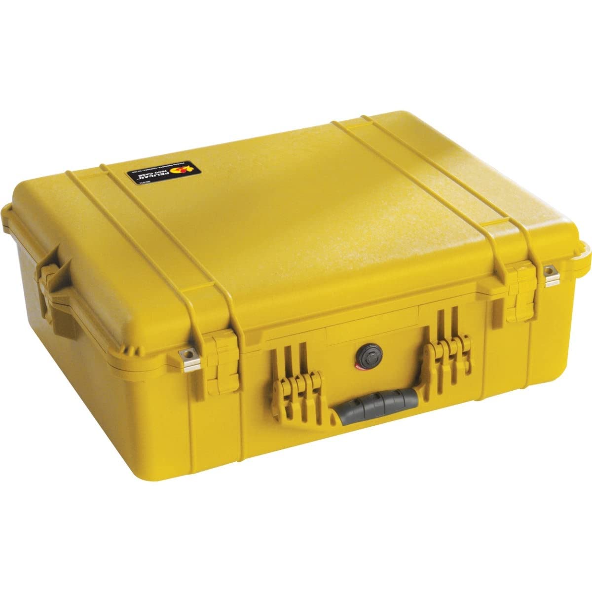 Pelican 1600 Case No Foam (Yellow)