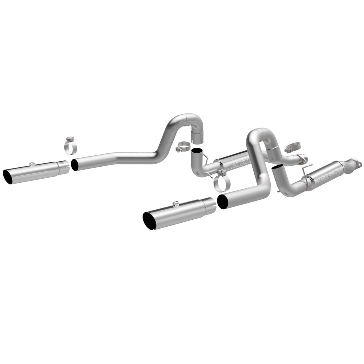 MagnaFlow 16394 Large Stainless Steel Performance Exhaust System Kit