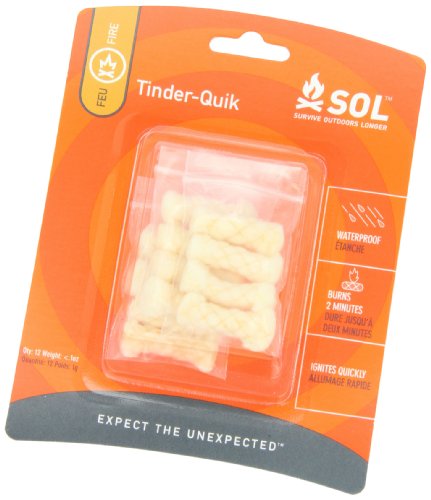 S.O.L. Survive Outdoors Longer Tinder Quik Fire Starters (12-Count)