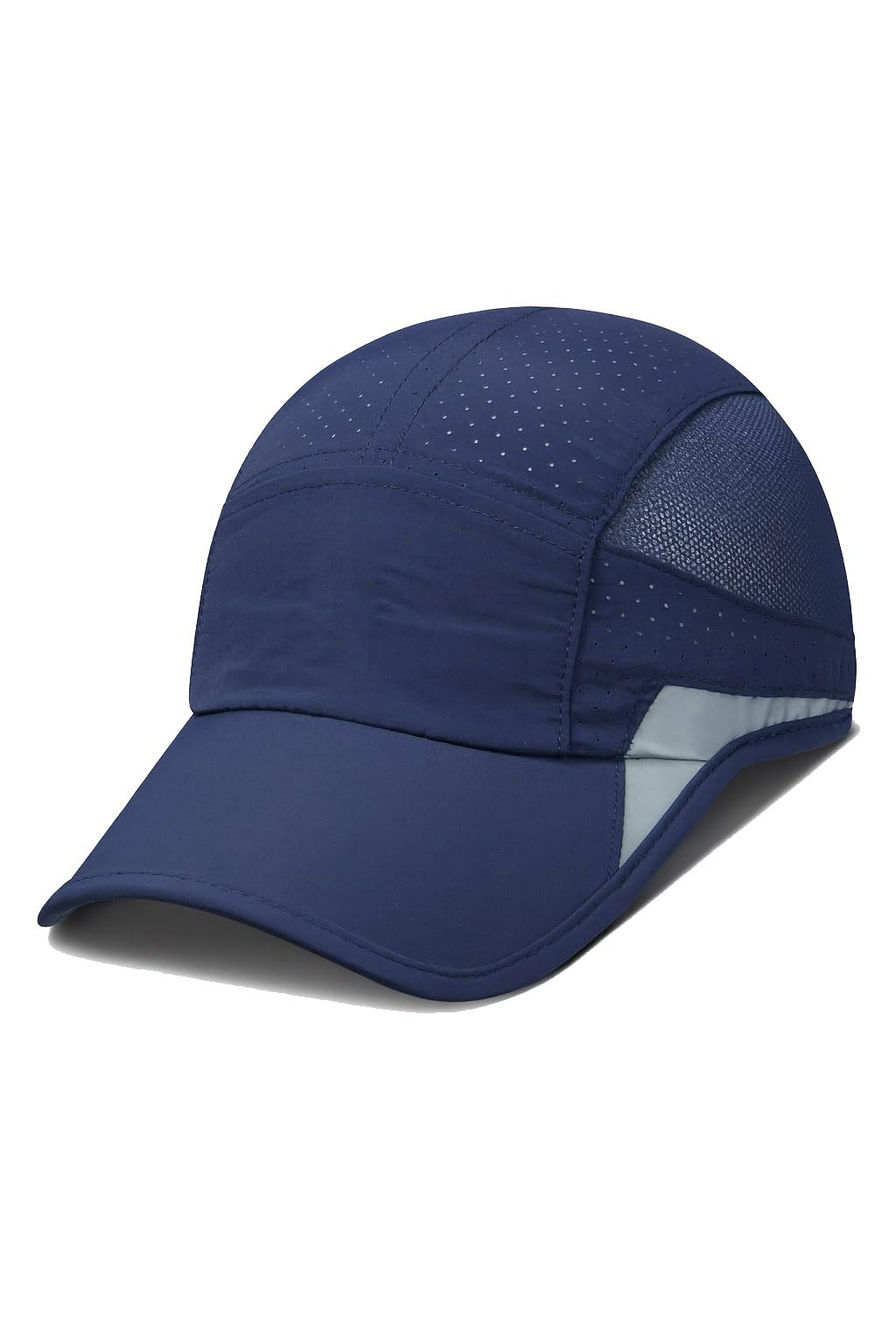 Keepcart Unstructured Reflective Lightweight Unisex With Stylish Sports Soft Hat Cap (Blue, Nylon, Free Size)