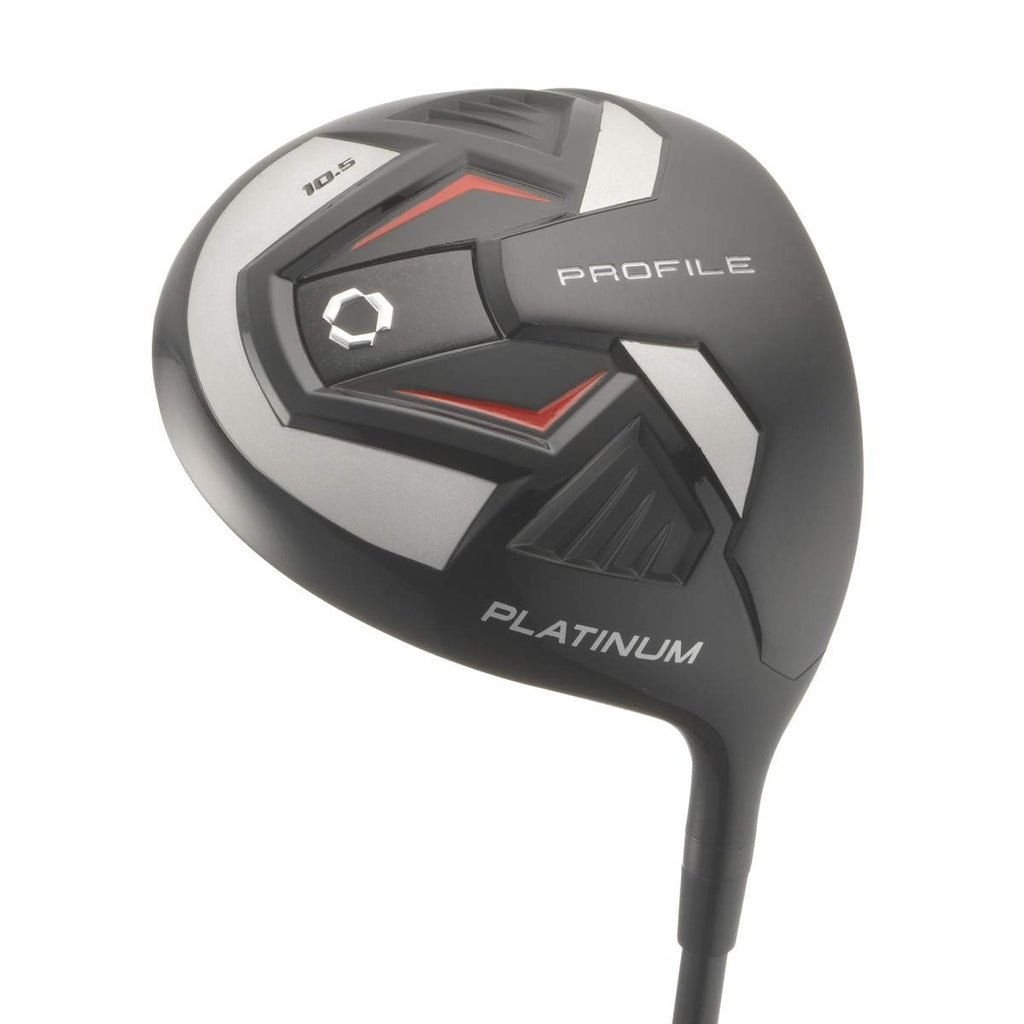Wilson Golf Profile Platinum Package Set, Men'S Right Handed, Regular Carry , Grey/Black