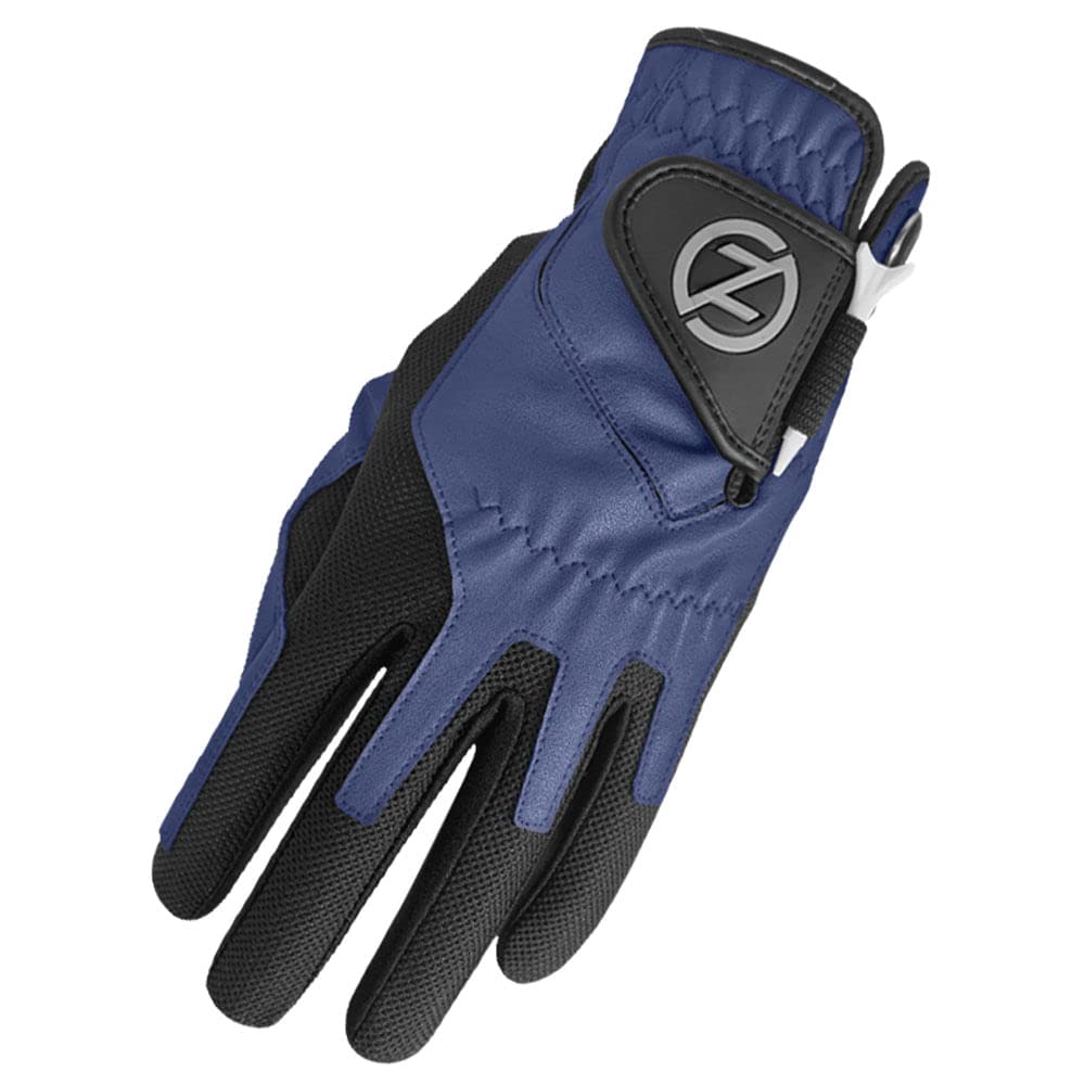 Zero Friction Performance Glove (Left, Navy) Universal One Size Fit Golf