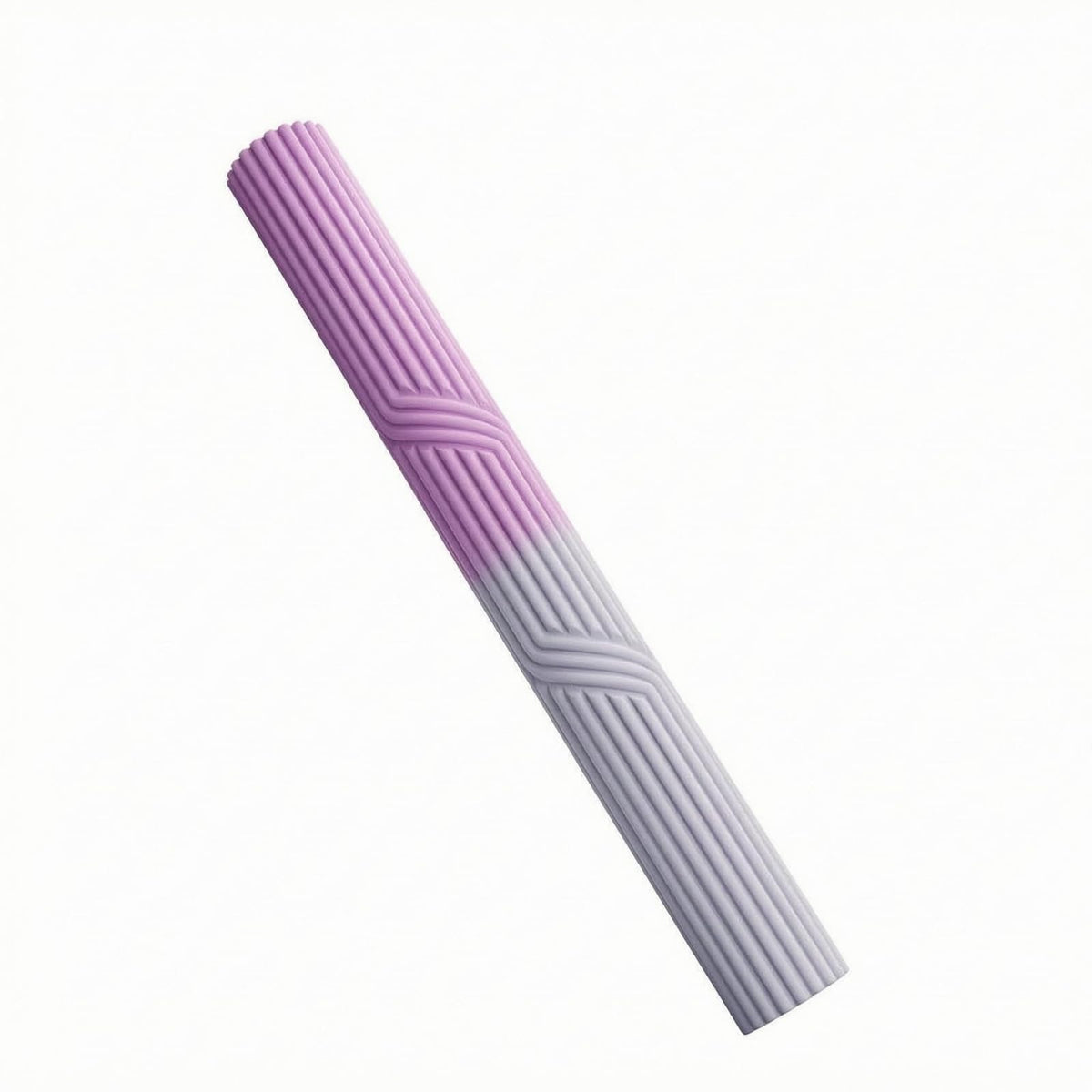 Clovrix AntiSlip Silicone Twist Bar Handheld Ribbed Massage For Full Workout, GrayPink | Resistance Trainers Fitness Equipmen