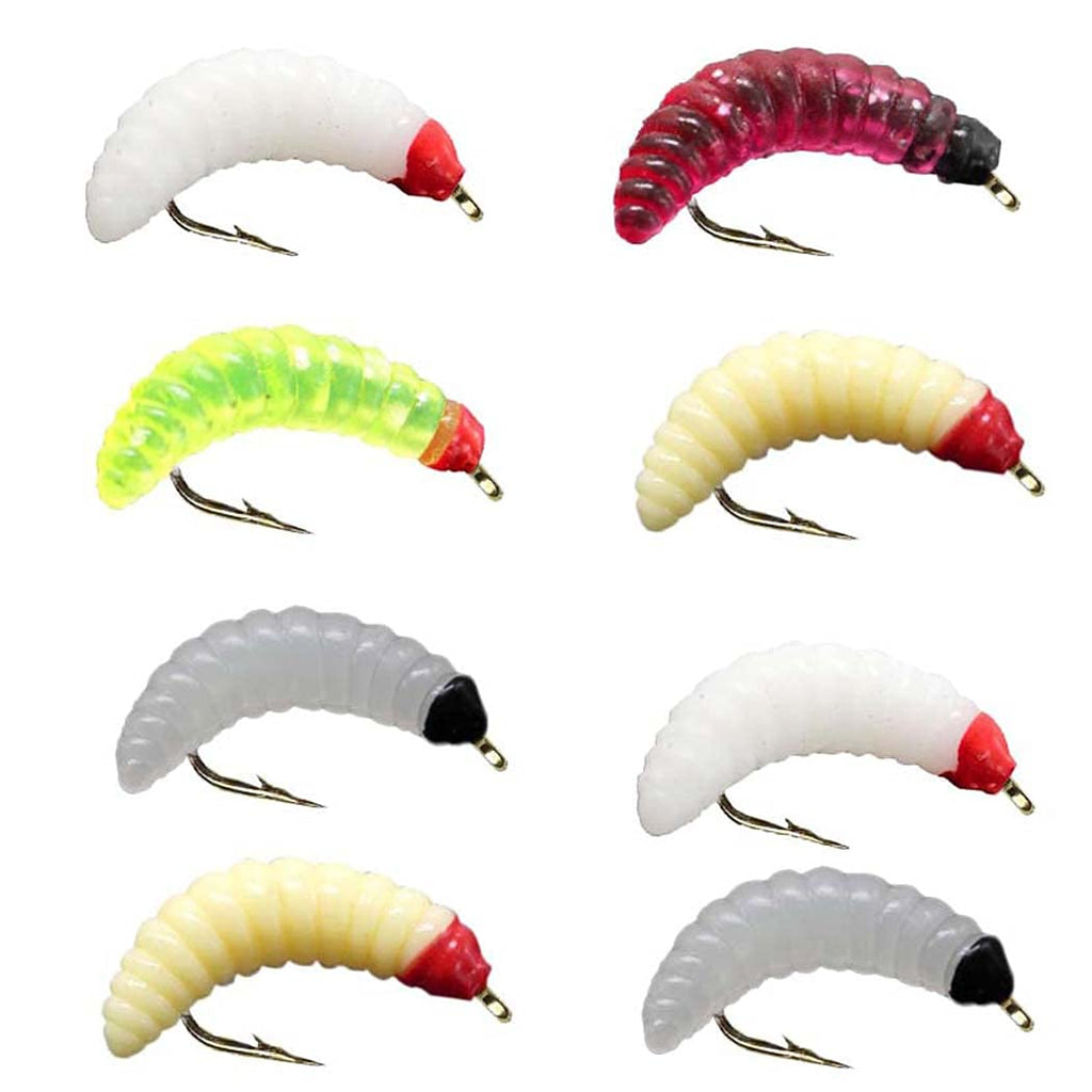 Qievcrme Fly Fishing Flies Kit 40/137Pcs Dry/Wet Flies Assortment Nyphms Popper Streamer For Trout Bass Steelhead Fish+ Fly Box