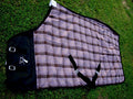 Challenger 70'' Horse Cotton Sheet Blanket Rug Summer Spring Pink Brown 5327