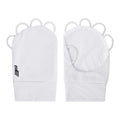 Merishopp Golf Sunscreen Finger Glove Ice Silk Material Lightweight Elastic Portable L Left White