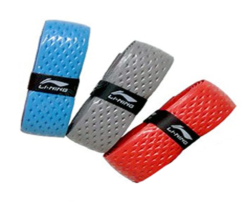 LiNing Gp18 Badminton Racquet Grip 3PC (Multicolor)