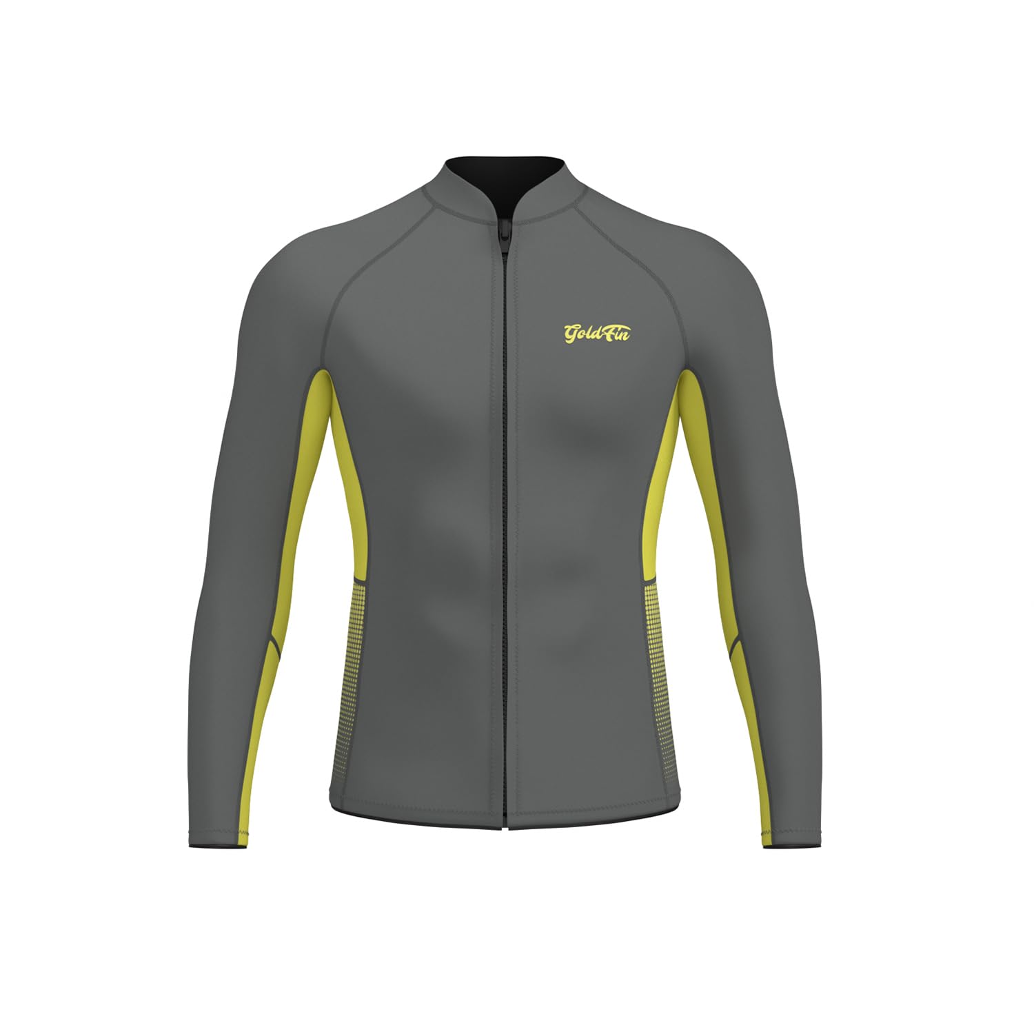 Goldfin Wetsuit Top, Mens Women 2Mm Wet Suits Neoprene Jacket Long Sleeve For Diving Surfing Kayaking Swimming, Xx-Large