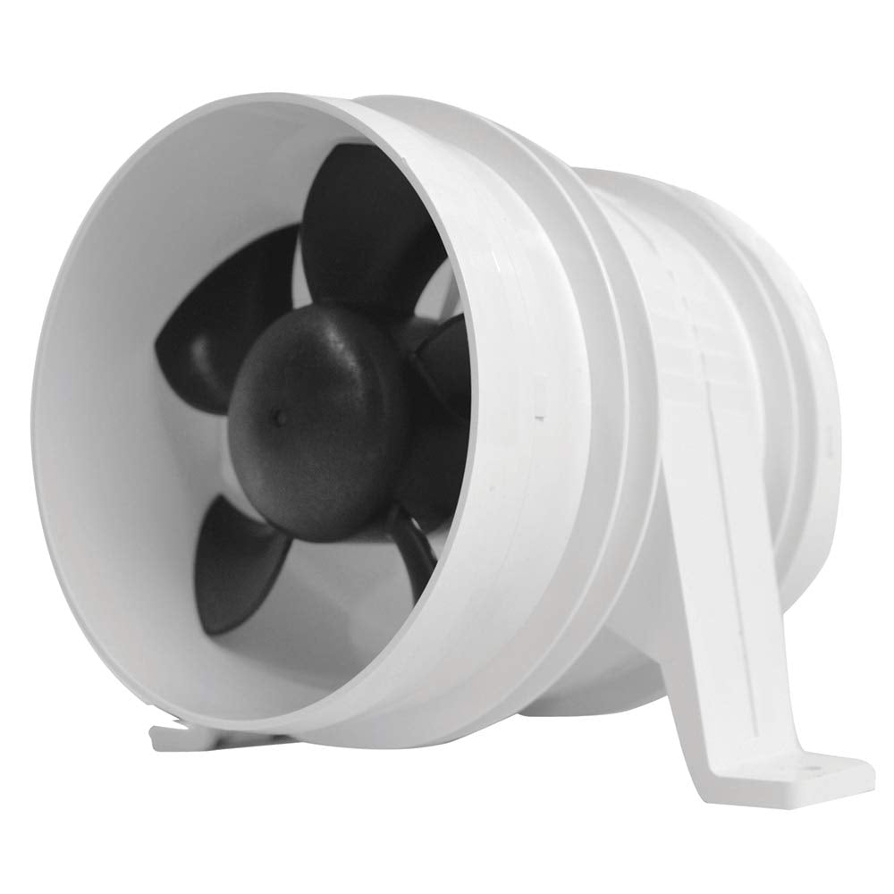 Attwood Turbo 4000 Series Ii In-Line Blower - 12V - White10