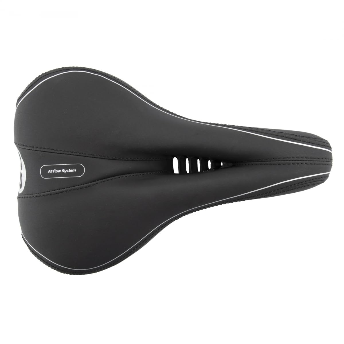 Sunlite Cloud-9 Bicycle Non-Suspension Comfort Saddle, Comfort Select, Tri-Color