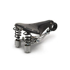 Brooks Saddles B135 Bicycle Saddle (Chrome Double Springs, Black )