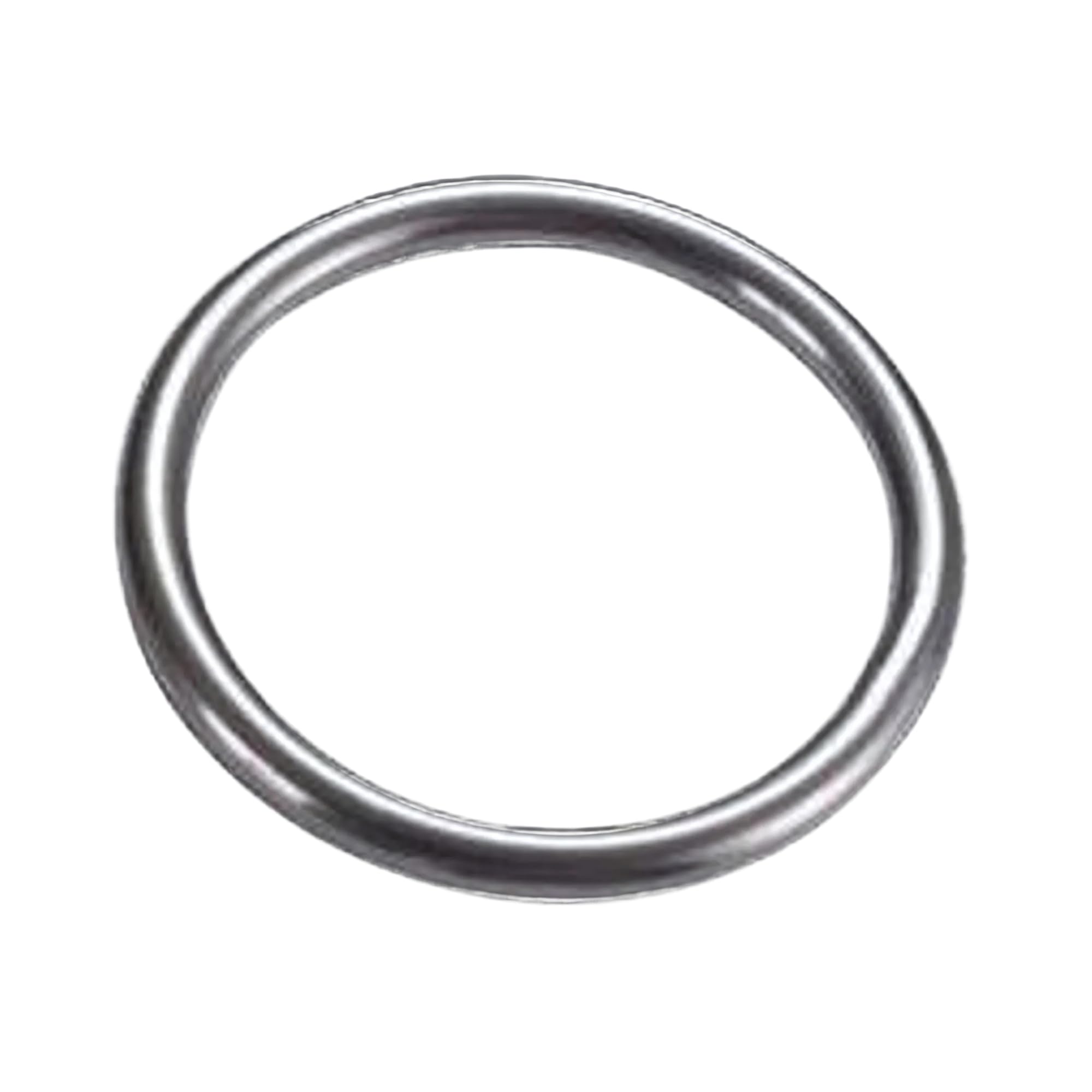 Marinenow Stainless Steel Round Ring 316 Marine Grade 5/16'' X 1 5/8'' (8Mm X 40Mm), 1-Pack