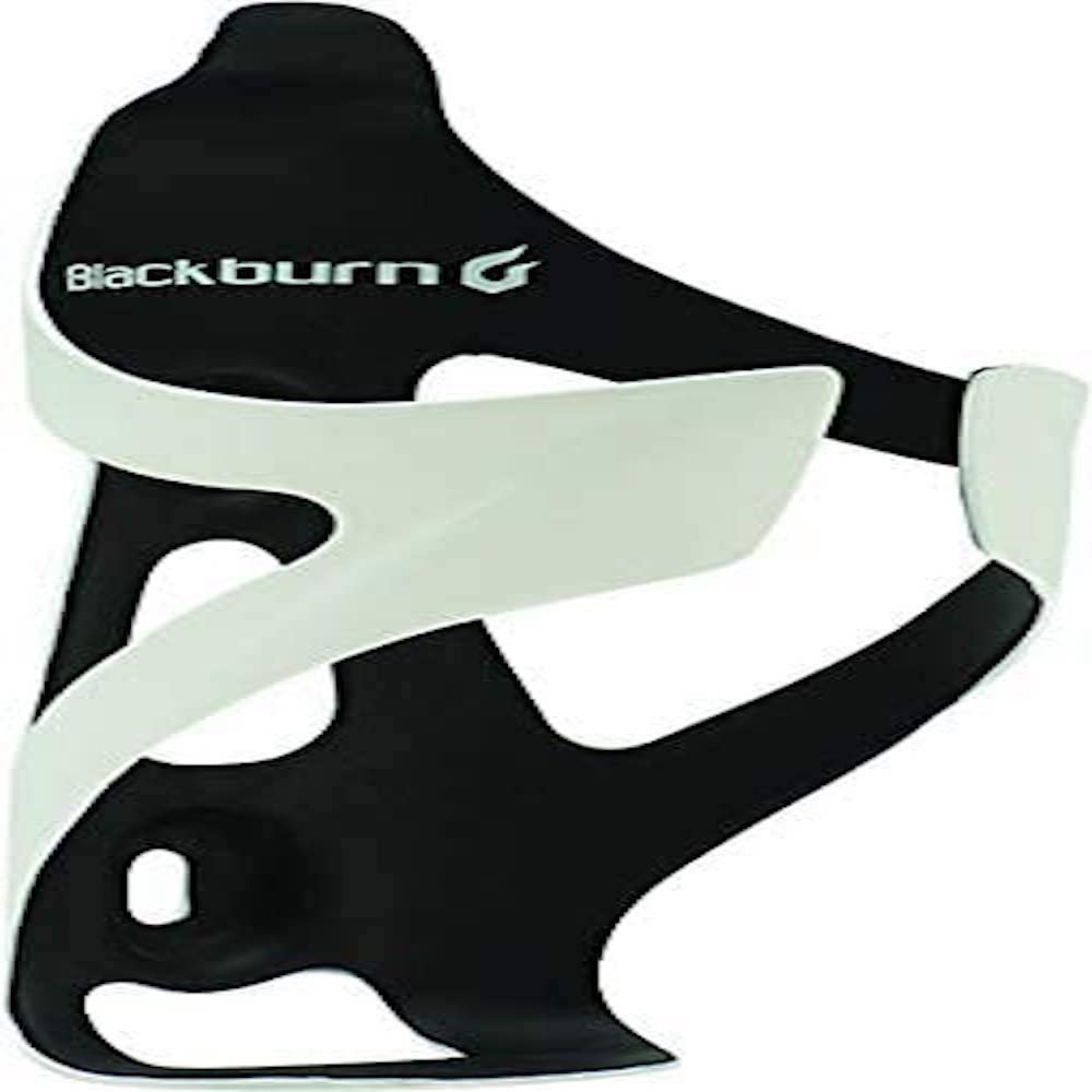 Blackburn Camber Carbon Bike Bottle Cage (Matte White/Black, One Size)