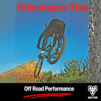 WTB Velociraptor Mountain Bike Rear Tire (26 x 2.1) Wire Bead, Aggressive Tread & Control for Technical Trails & Rocky Surfaces