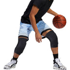 Pisiqi Knee Compression Pads Collision Avoidance Knee Sleeve, 2 Sleeves