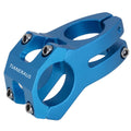 Tianeraus Bike Stem 45Mm Short Bicycle Stem Handlebar Riser Extender For Road Bike, Mountain Bike, Mtb, Bmx, Cycling (Blue)