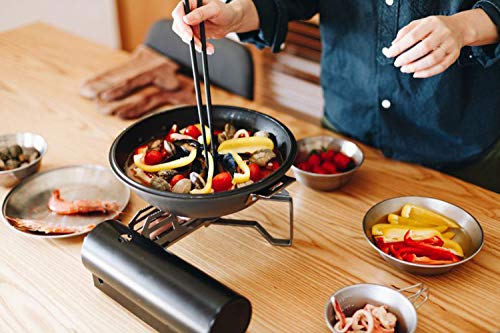 Snow Peak Home & Camp Burner - Portable Burner For Camping & At-Home Use - Durable & Compact Camping Essentials - Khaki