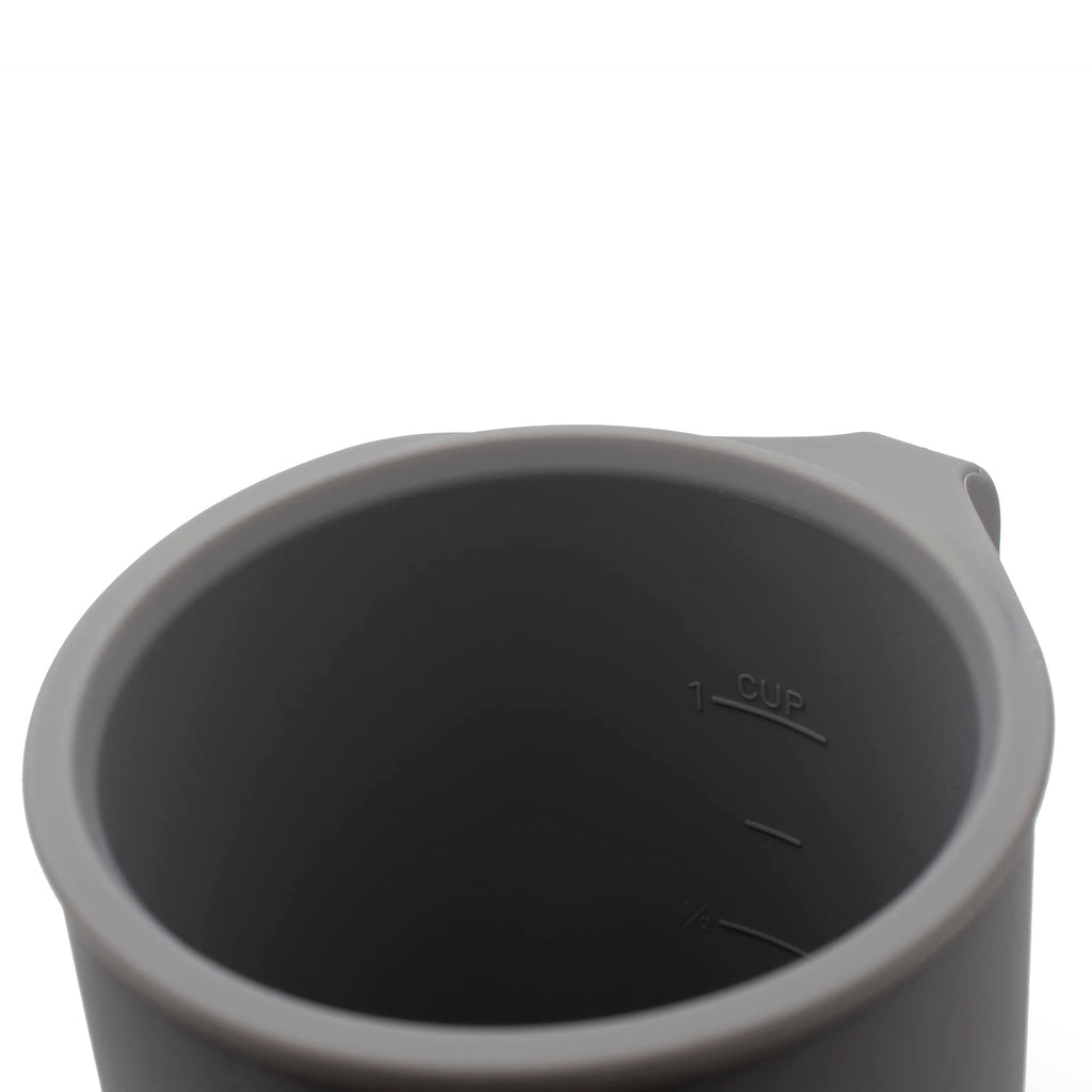 Myott Silicone Coffee Cup - Food Grade Silicone Camping Mug With Handle - Portable, Collapsible Coffee Mug - Bpa Free, Dishwashe