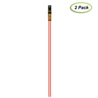 Mvp Sport Golf Alignment Rods (Morodz) Training Aid 2-Pack (Red)