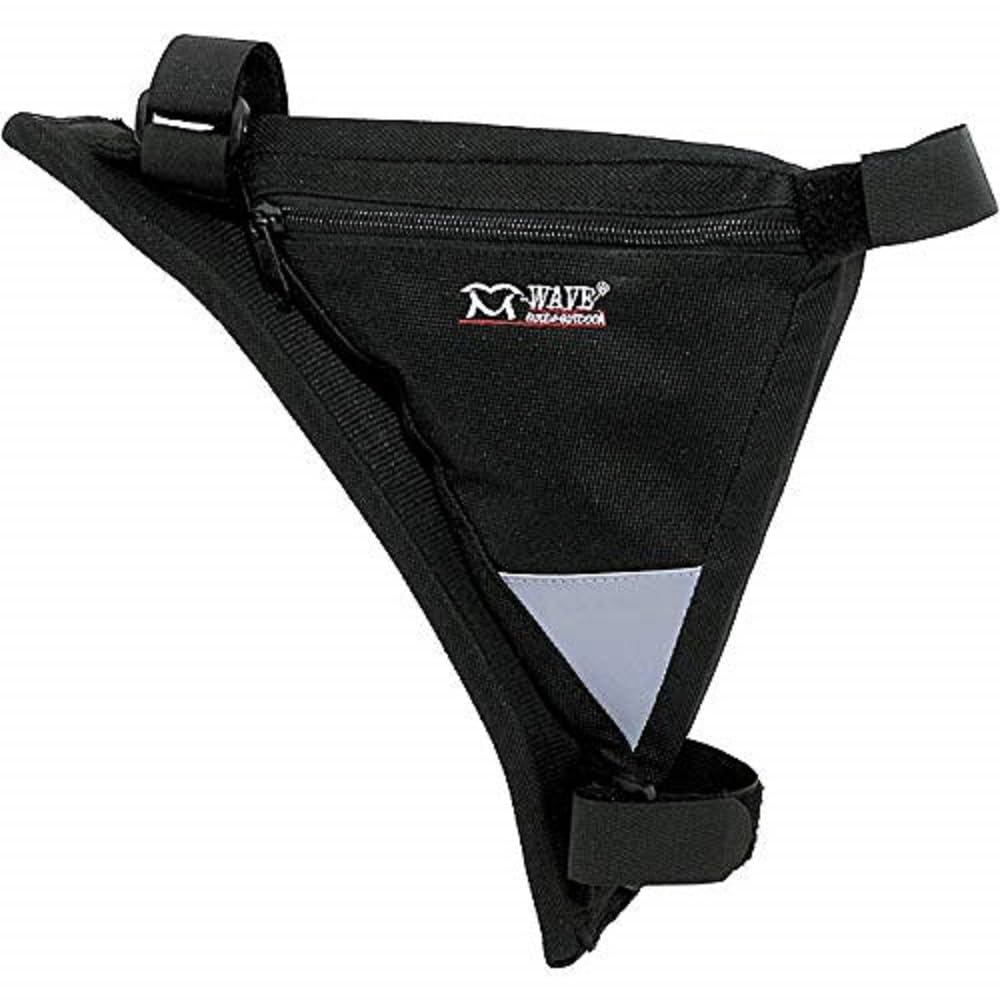 M-Wave Bicycle Cycling Frame Bag, Black/Grey