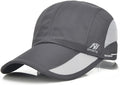 Fasholic Uv Cap Summer Protection Quick Drying Sport Mesh Outdoor Cap For Men & Women (Grey)