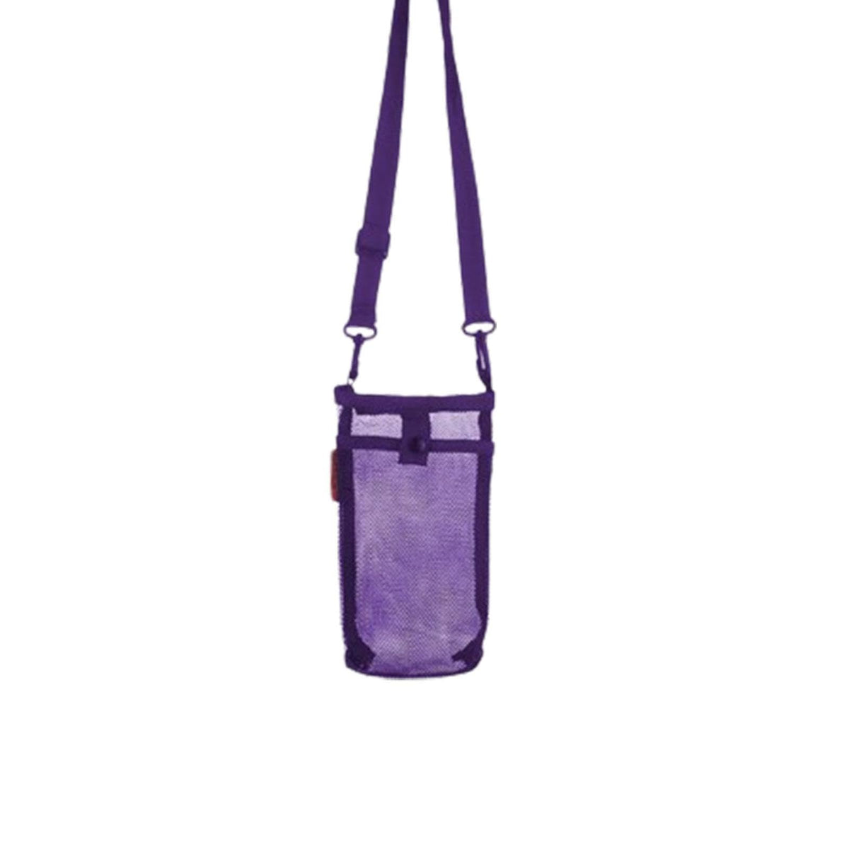 Merishopp Water Bottle Carrier Nylon Mesh Water Bottle Holder For School Sports Travel Purple| Sports Equipment | Outdoor Sports