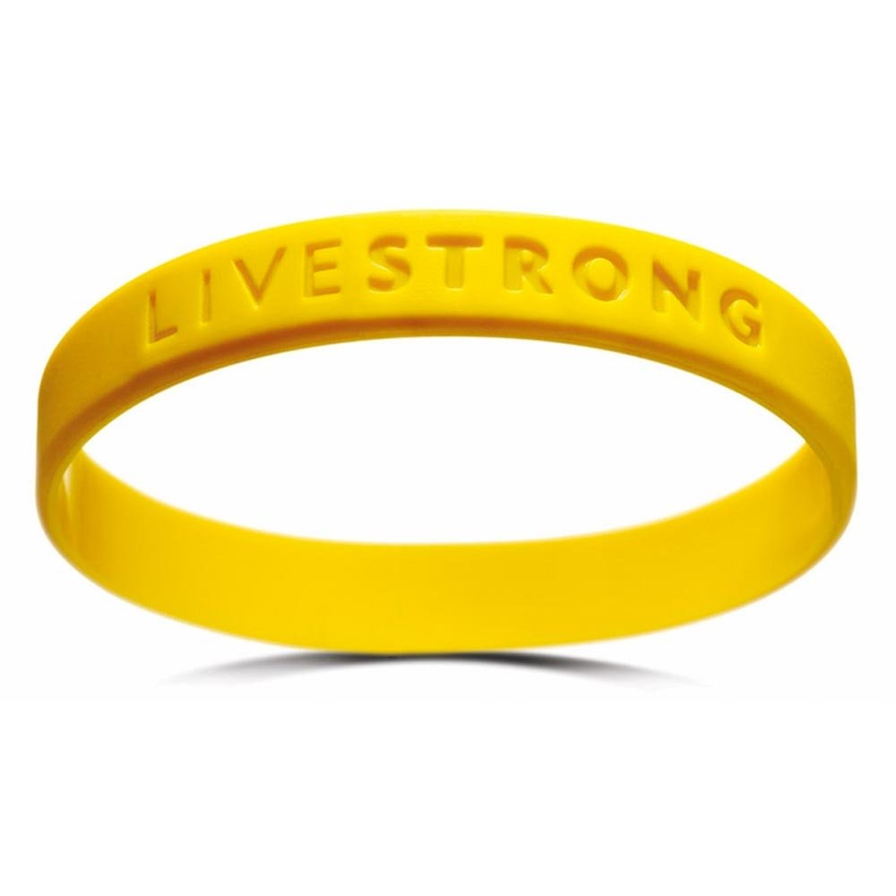 Official Live Strong Lance Armstrong Wristband Youth Size