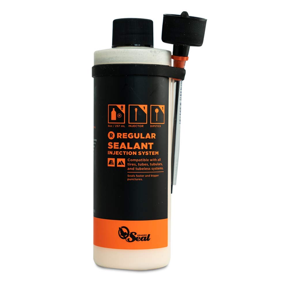 Orange Seal Cycling Tubeless Tire Sealant With Injection System (8 Oz)