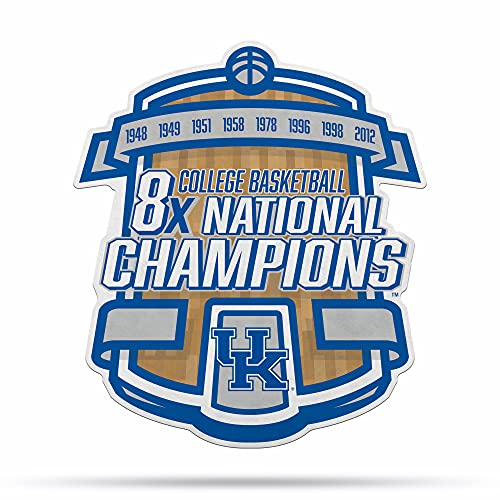 Rico Industries Ncaa Kentucky Wildcats Champ Shape Cut Pennant - Home And Living Room D  Cor - Soft Felt Ez To Hang