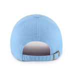 '47 New York Yankees Ballpark Clean Up Dad Hat Baseball Cap - Columbia Blue Columbia Blue, White, Pink One Size