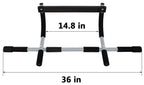 Topoko Upgrade Pull Up Bar For Doorway, Max Capacity 440 Lbs Chin Up Bar, No Screws Portable Upper Body Fitness Workout Bar, Str