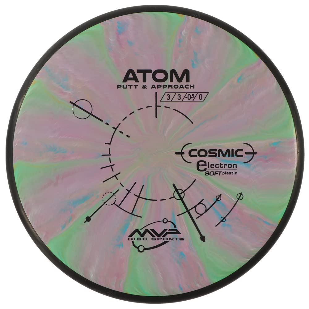 Mvp Disc Sports Cosmic Electron Atom (Soft) Disc Golf Putter (170-175G / Colors May Vary)