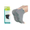 Wai Lana Yogi Feet Yoga Equipment, Silver/Green, Medium/Large