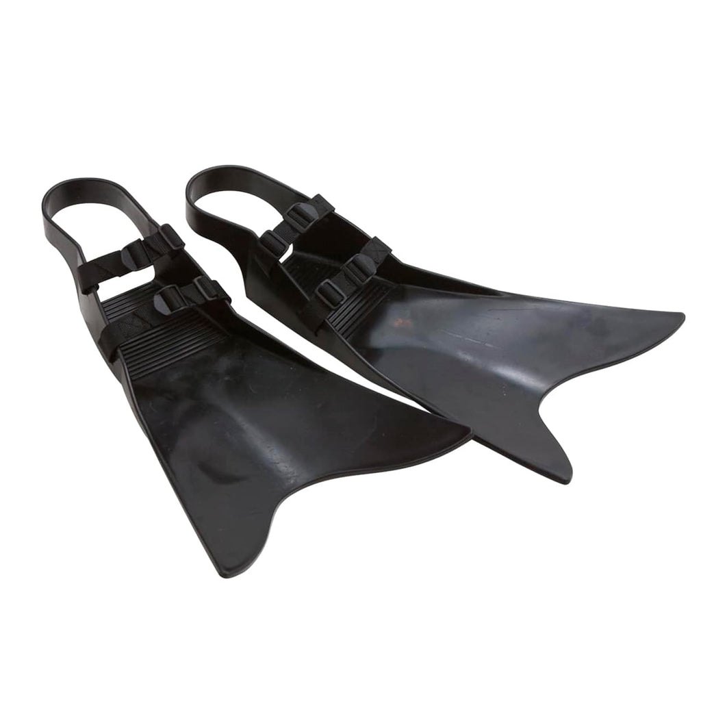 Outcast Power Kick Fins - Lightweight Durable Adjustable Easy Step-In Backcountry Angling Fishing Float Tube Navigation Wading B
