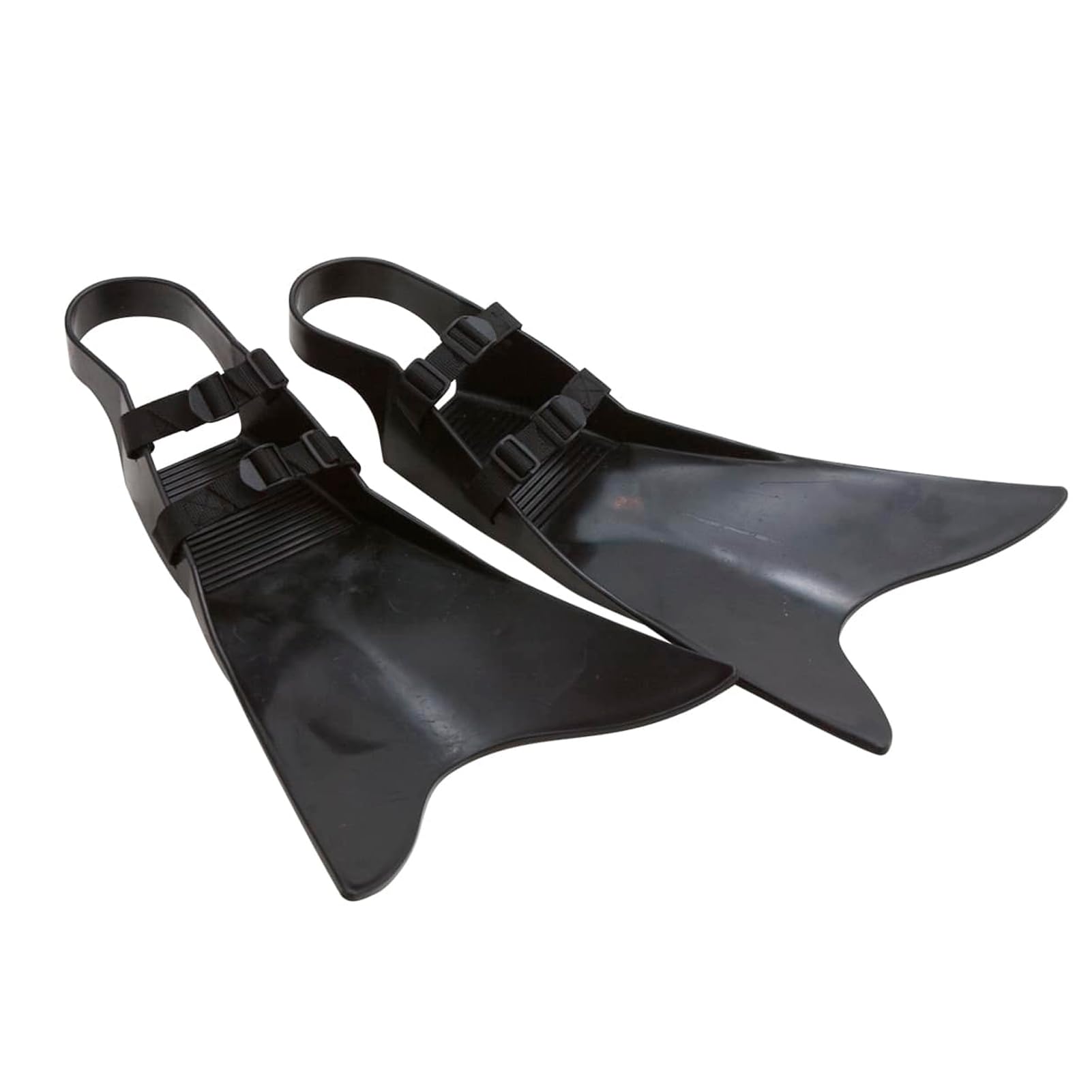 Outcast Power Kick Fins - Lightweight Durable Adjustable Easy Step-In Backcountry Angling Fishing Float Tube Navigation Wading B