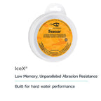 Seaguar Icex 100% Fluorocarbon Fishing Line , Abrasion Resistance, Made For Hard Water 3Lbs, 50Yds Break Strength/Length - 03Ice