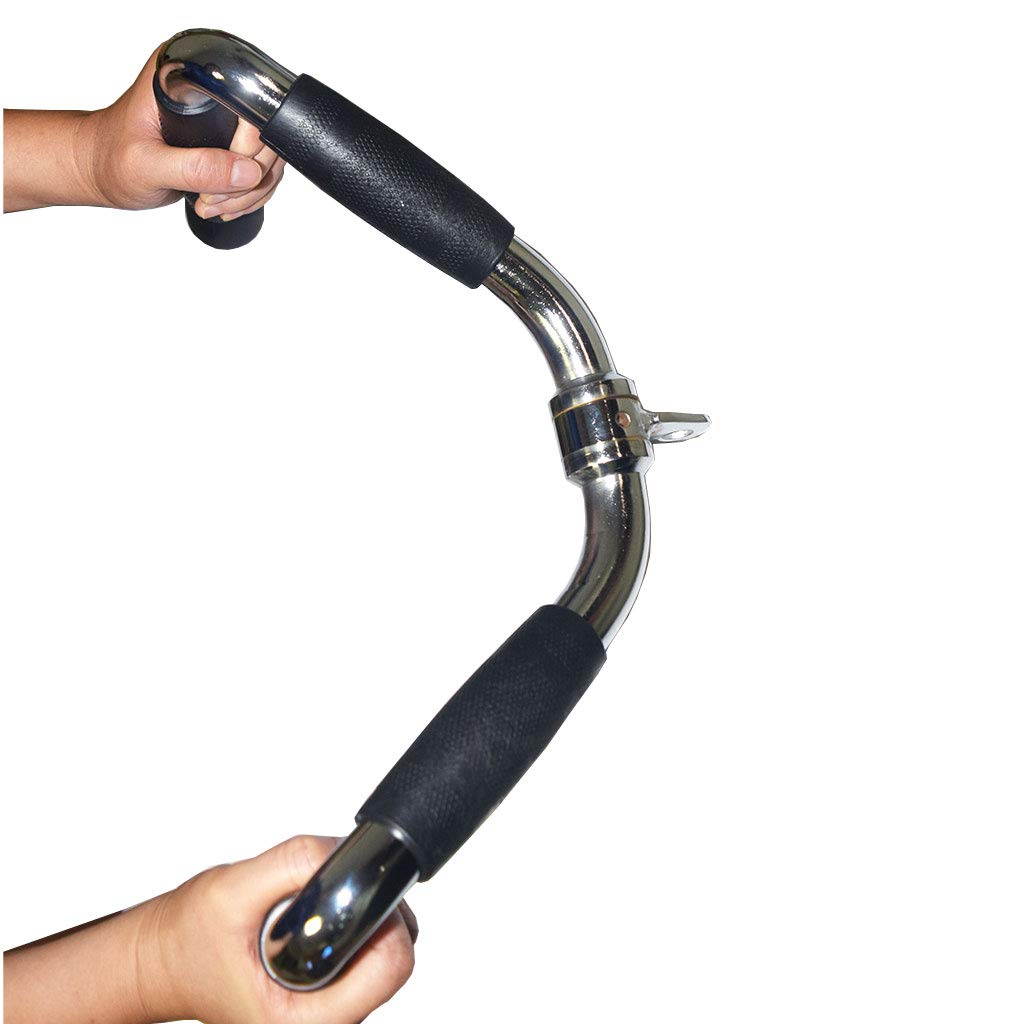 Barbell Cable Attachment For Cable Machines,Lat Pull Down Bar Cable Machine Attachments,Tricep Press Down Bar,Revolving Straight