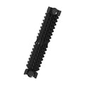 UJEAVETTE Massage Roller Back Legs Pilates Foam Roller for Fitness Gym Body Stretching Black