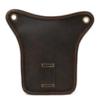 Kpywzer Vintage Leather Drop Leg Bag For Men Women Thigh Hip Bum Waist Fanny Pack Motorcycle Bike Riding Cycling Multi-Purpose T