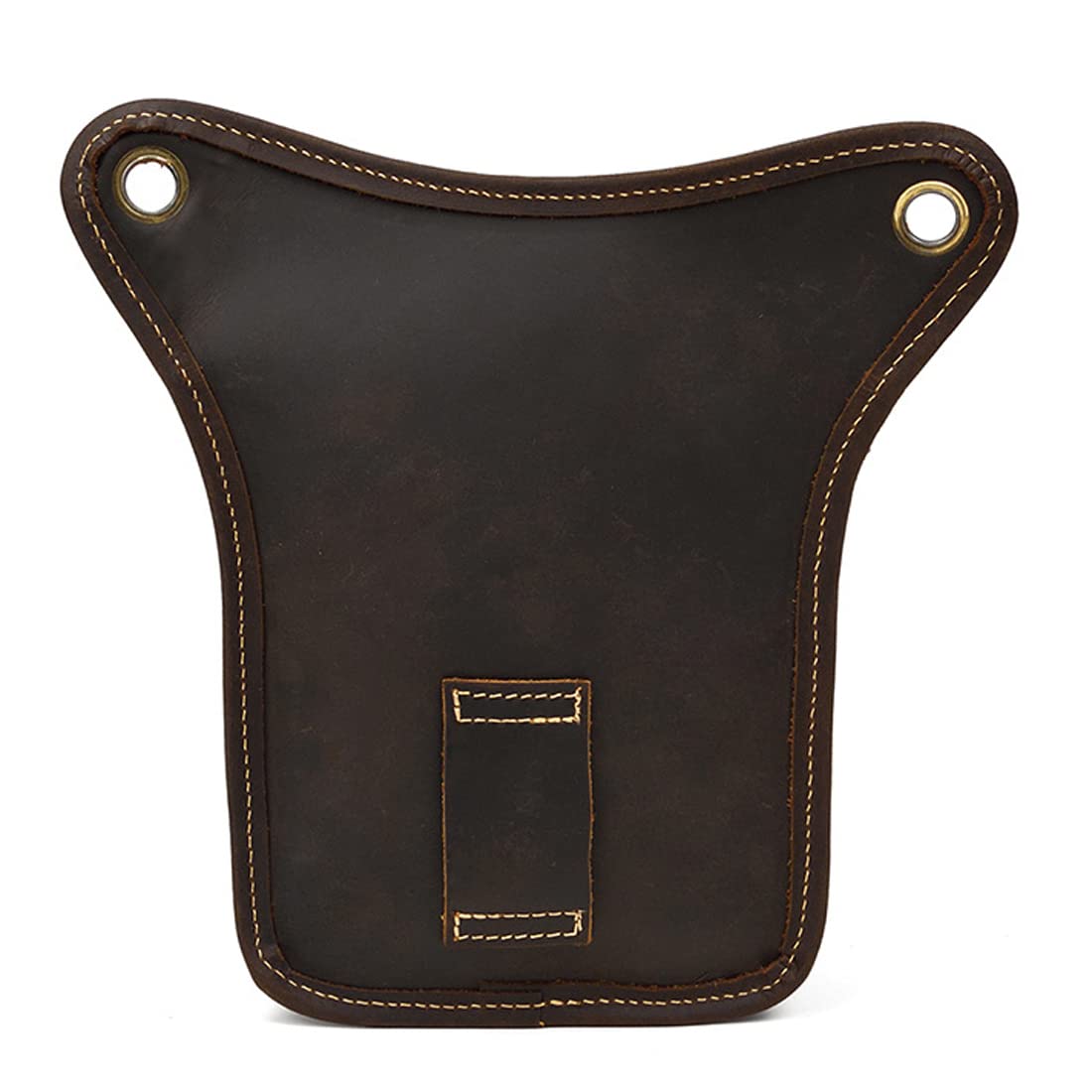 Kpywzer Vintage Leather Drop Leg Bag For Men Women Thigh Hip Bum Waist Fanny Pack Motorcycle Bike Riding Cycling Multi-Purpose T