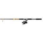 Ugly Stik Bigwater Fishing Rod & Penn Pursuit Iv Spinning Reel Combo, Black/Red/Yellow