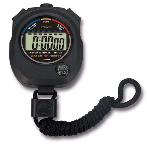 12 Pack Multi-Function Electronic Digital Sport Stopwatch Timer, Large Display With Date Time And Alarm Function,Suitable For Sp