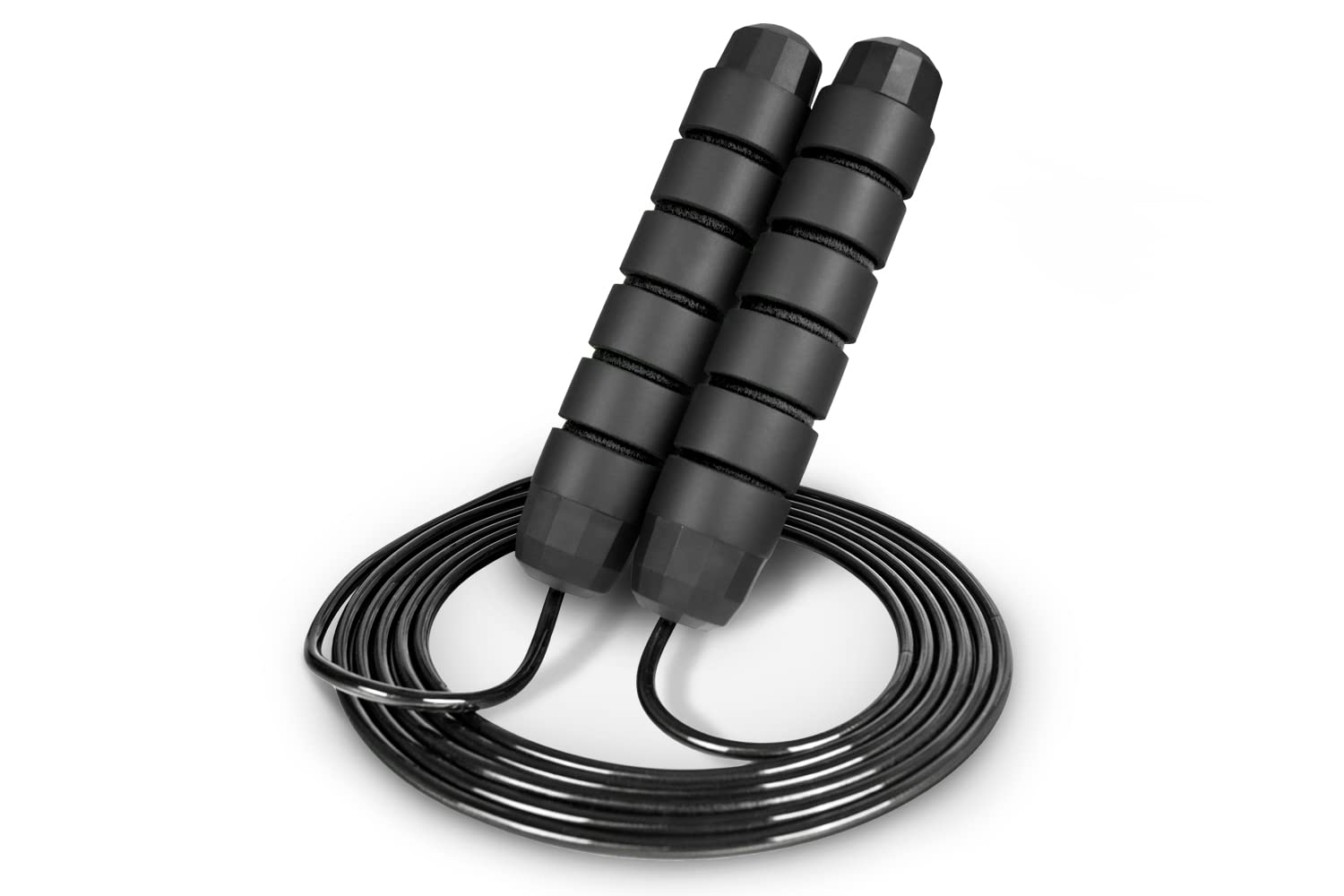 Prosourcefit Speed Jump Rope Up To 8 Foot Adjustable Length For Men And Women, Foam Handles, Ultra Light Rope For Boxing, Jumpin