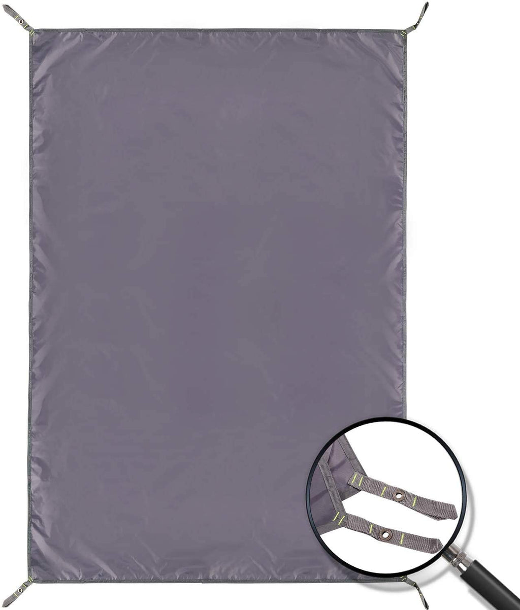 Redcamp Waterproof Camping Tent Tarp - 55''X83'', 4 In 1 Multifunctional Tent Footprint For Camping, Hiking And Survival Gear, L