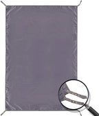 Redcamp Waterproof Camping Tent Tarp - 55''X83'', 4 In 1 Multifunctional Tent Footprint For Camping, Hiking And Survival Gear, L