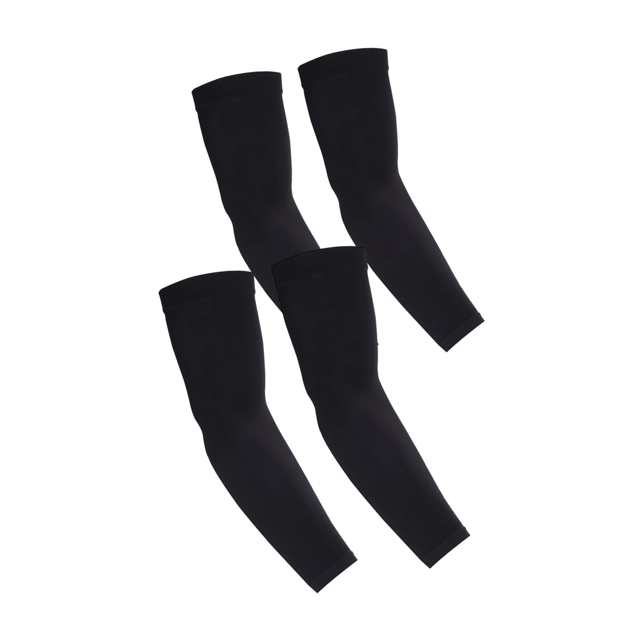 Kuhnmarvin 2 Pairs Arm Sleeves Compression Uv Protection Cooling Sun Sleeves Tattoo Cover Up Basketball Arm Sleeves Football Vol