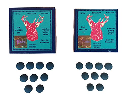 Elk-Master Cue Tip Bundle 10Pc 12Mm & 10Pc 13Mm